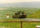 1st Platoon, A Company 3-64 Armor on Range 301 during CAT 87